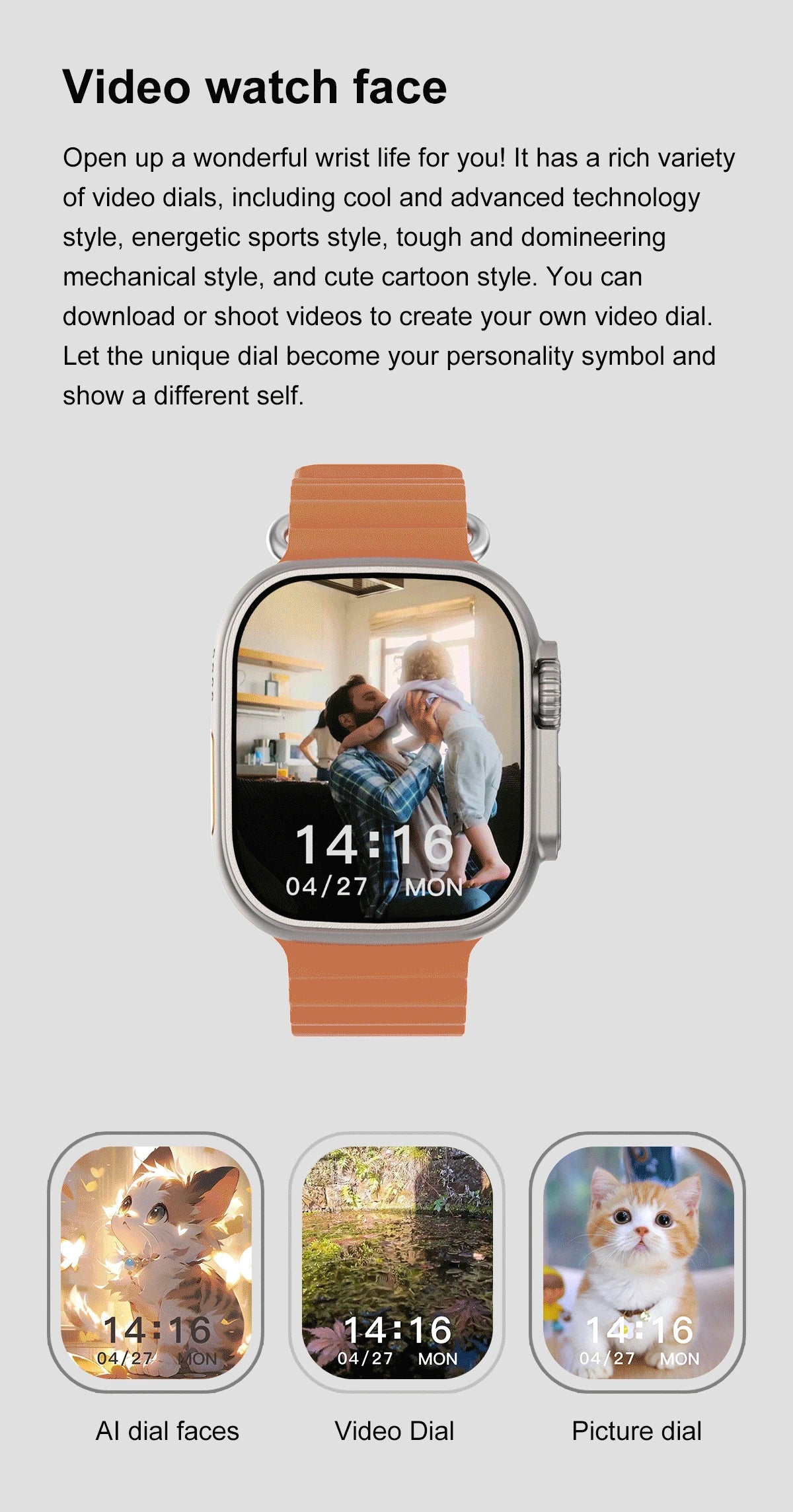 DT Ultra 3 Pro Smart Watch smartwatch app display