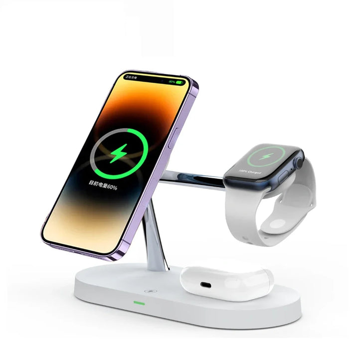 3 in 1 Wireless Charger Stand Magnetic For iPhone