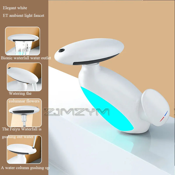 Luxury Bathroom Faucet with LED