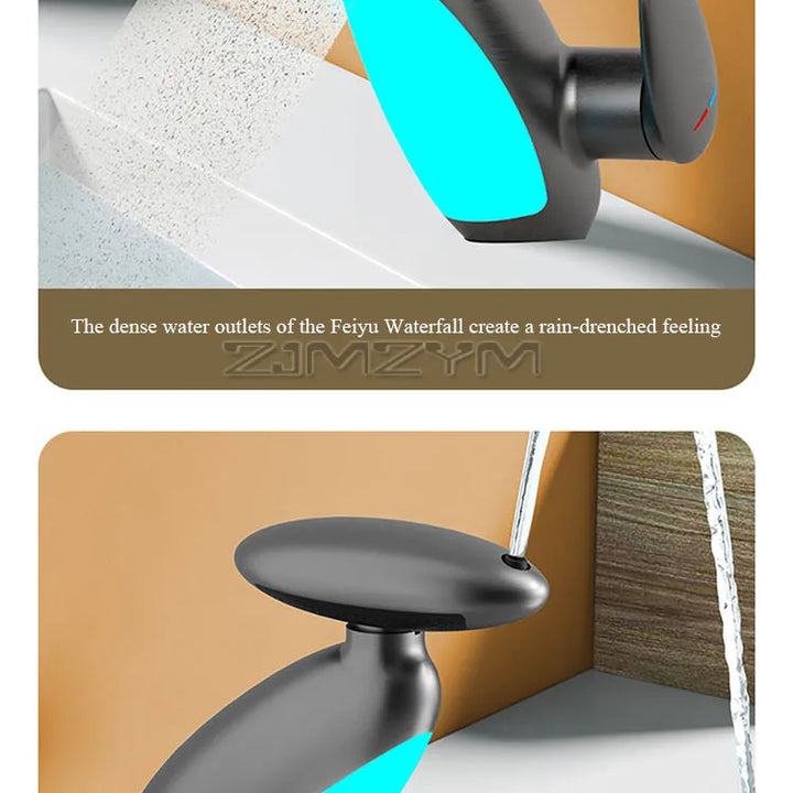 Luxury Bathroom Faucet with LED